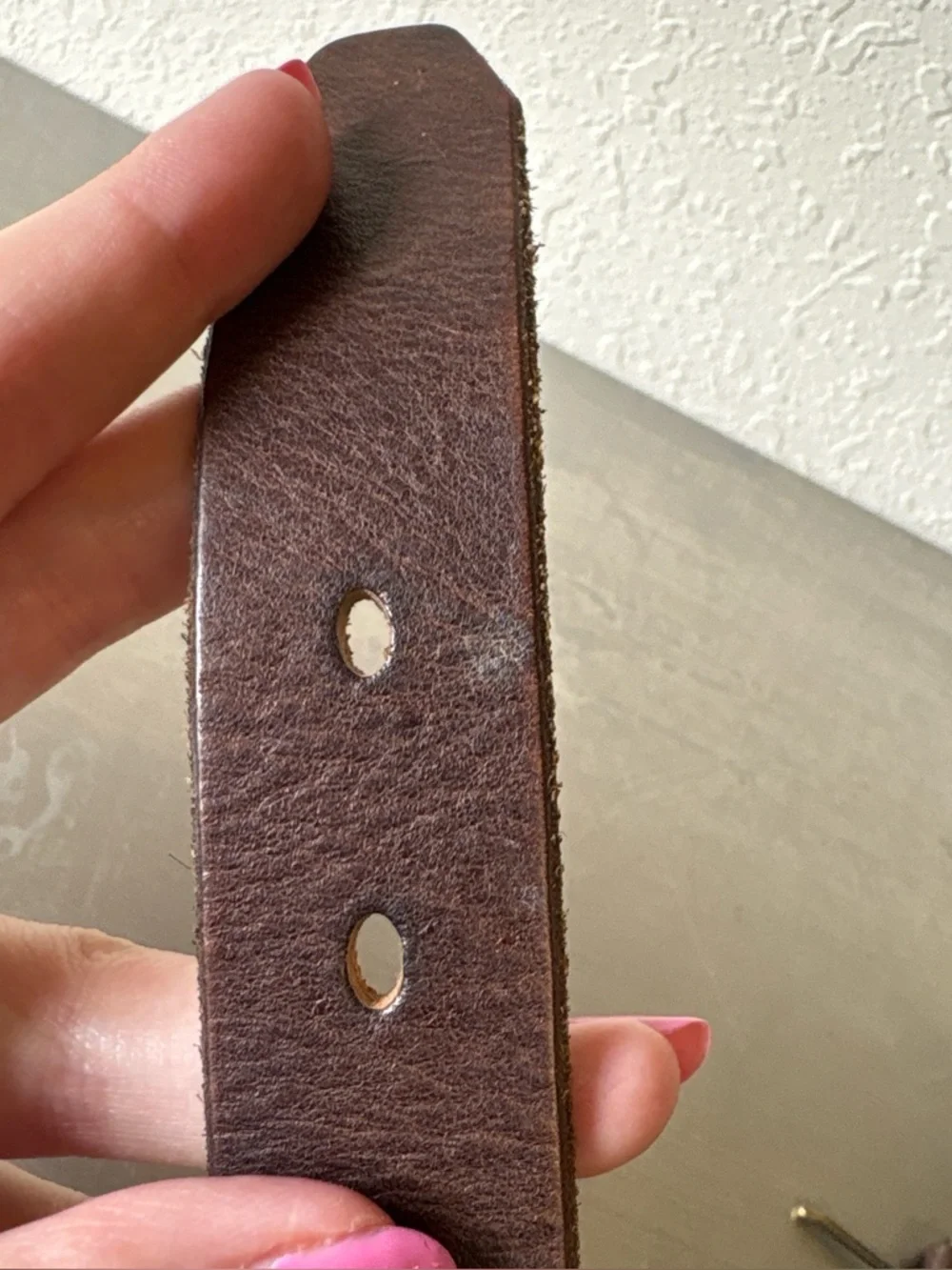 J. Crew Retro Brown Leather Studded Belt✨ - Picture 8 of 8